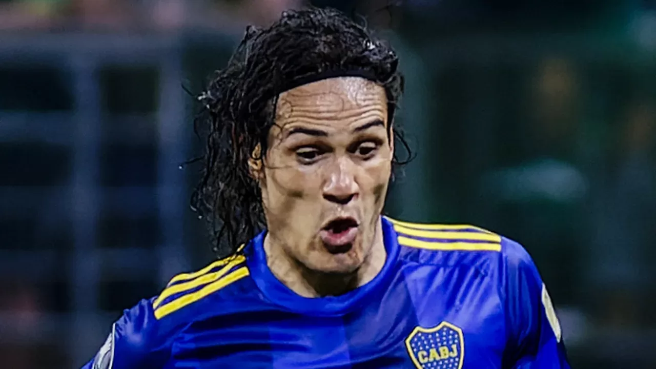 Edinson Cavani, delantero de Boca Juniors