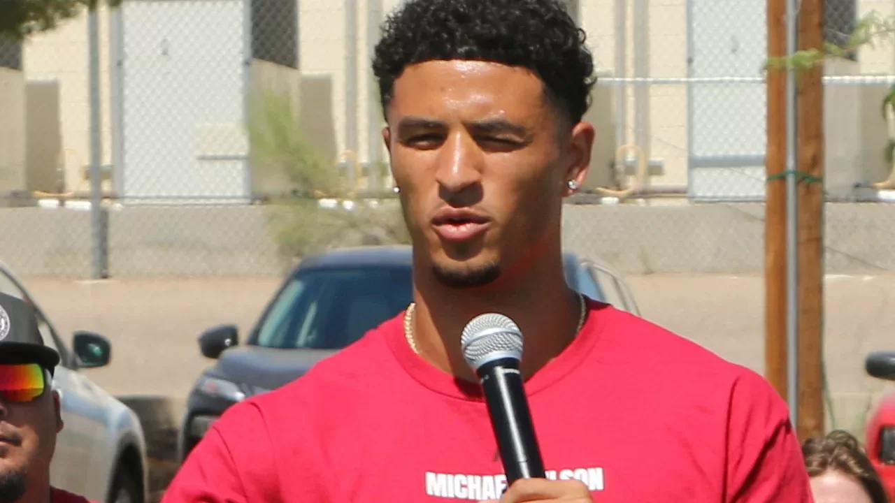 Michael Wilson, receptor de los Arizona Cardinals