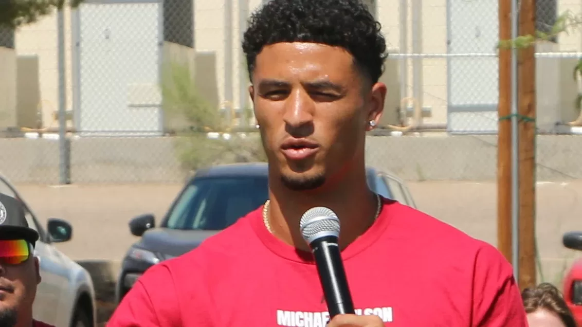 Michael Wilson, receptor de los Arizona Cardinals