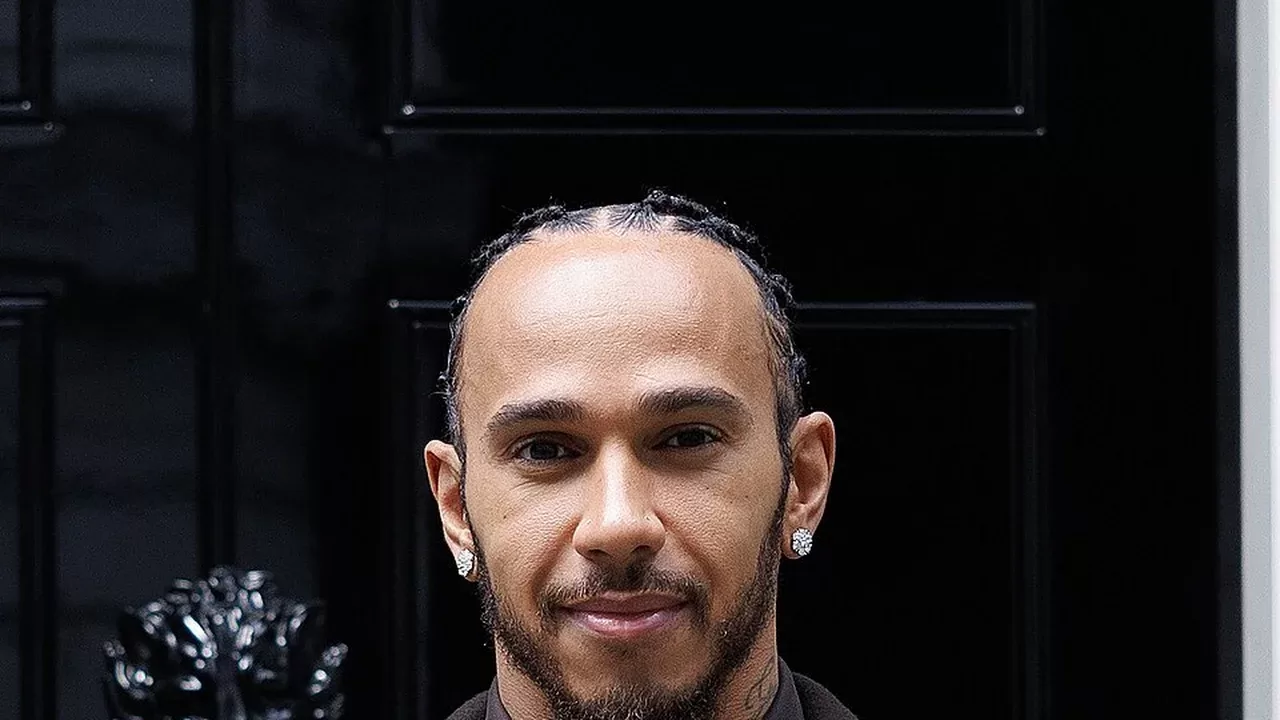 Lewis Hamilton en una aparición pública reciente