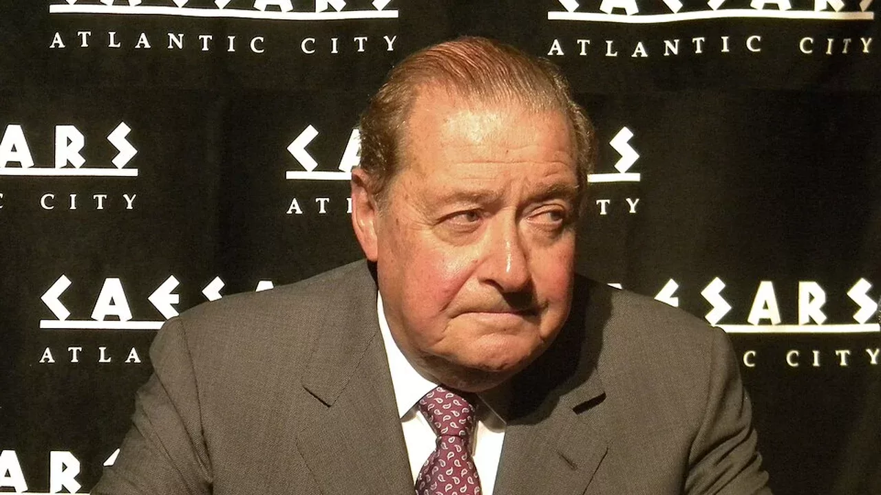 Bob Arum, presidente de Top Rank, promotora que organiza la pelea Navarrete-Foster, en una foto de archivo