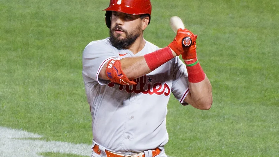 Kyle Schwarber, bateador de Philadelphia Phillies