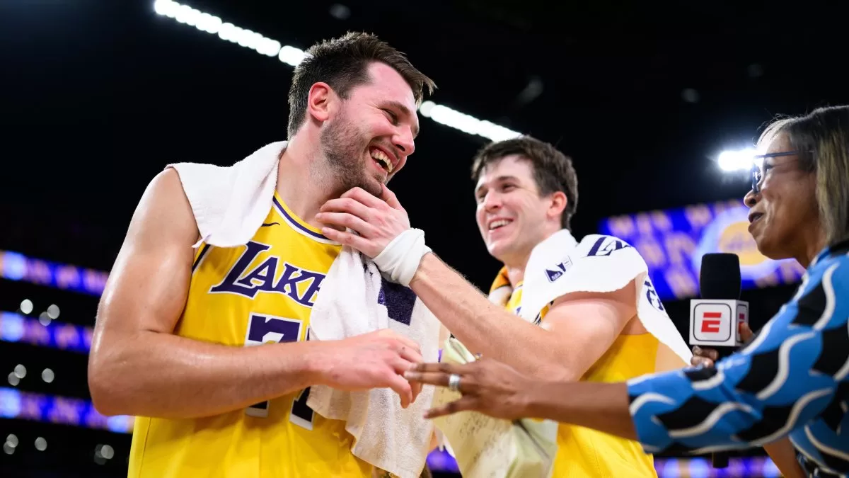 Luka Doncic organiza vacaciones para Los Angeles Lakers en Eslovenia