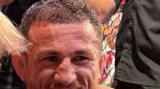 Merab Dvalishvili tras un combate de UFC